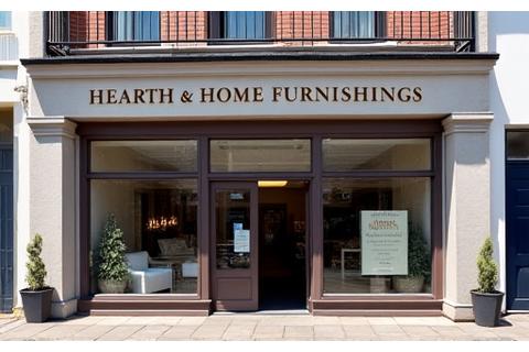 Exterior view of Hearth & Home Furnishings showroom