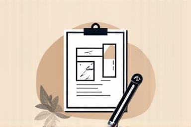 Sketchpad and design tools, symbolizing initial interior design consultation