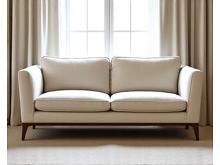 Elegant Linen Sofa